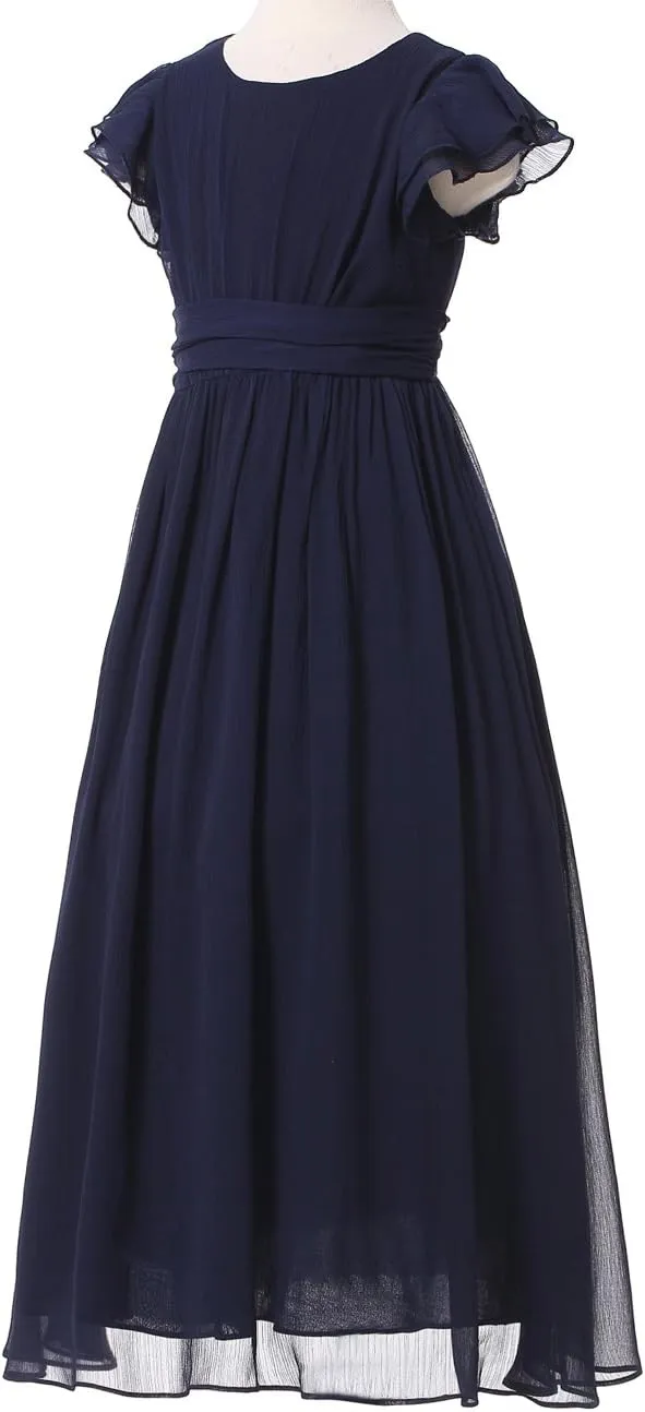 Bridesmaid Dress Prom Party Dresses Long Flower Girl's Dress