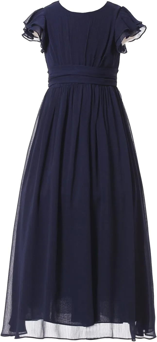 Bridesmaid Dress Prom Party Dresses Long Flower Girl's Dress