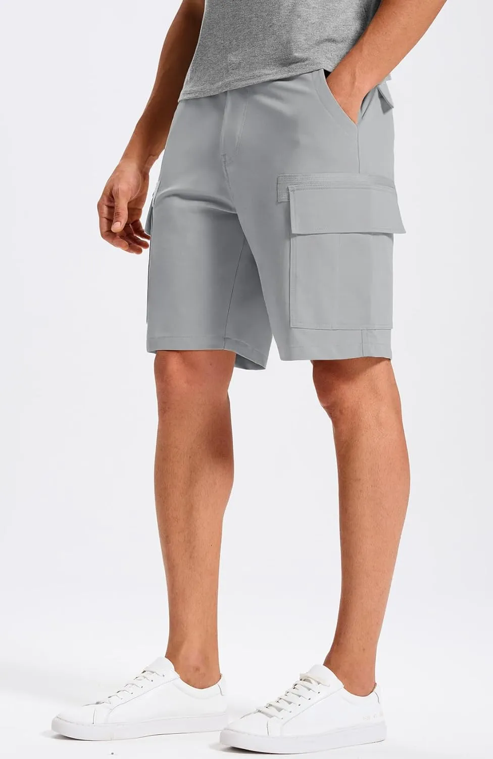 Cargo Shorts for Men ?C Mens Shorts Men Casual with 6 Pockets Summer Lightweight Outdoor Hiking Work Golf