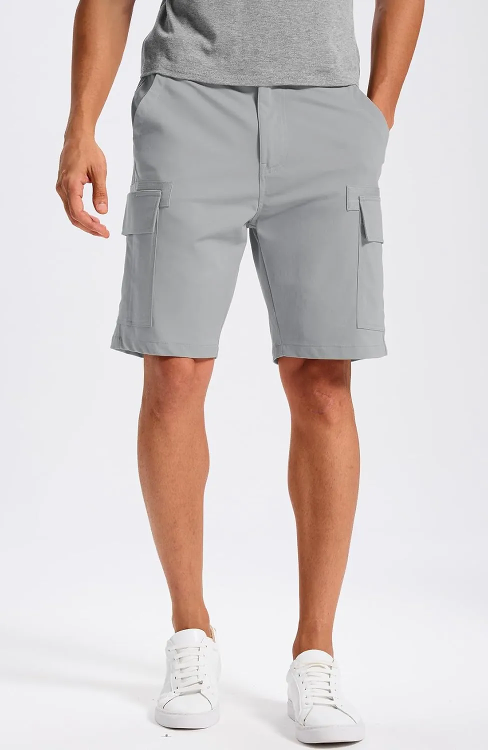 Cargo Shorts for Men ?C Mens Shorts Men Casual with 6 Pockets Summer Lightweight Outdoor Hiking Work Golf