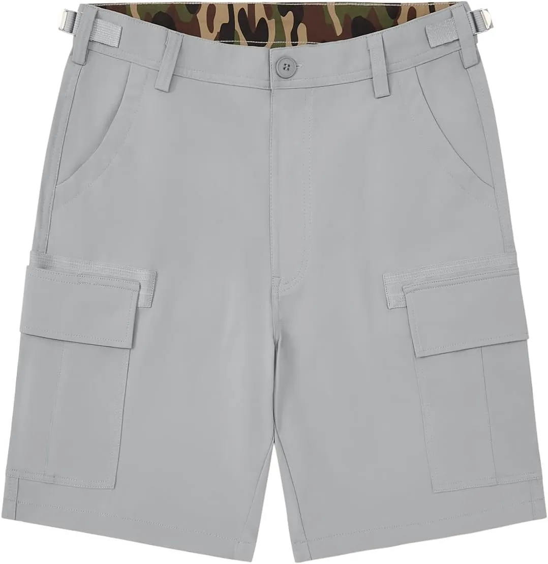 Cargo Shorts for Men ?C Mens Shorts Men Casual with 6 Pockets Summer Lightweight Outdoor Hiking Work Golf